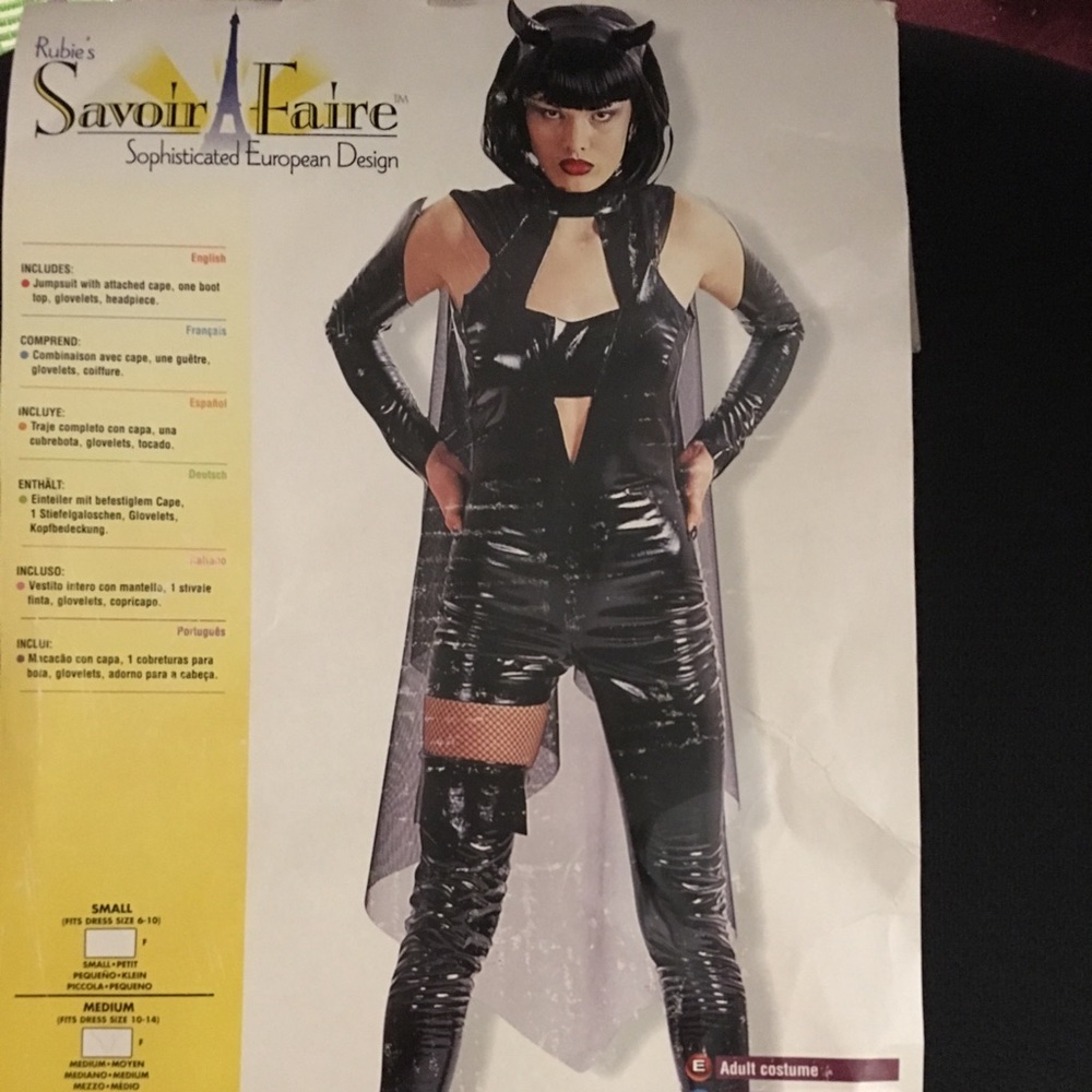 Rubie’s Midnight Mistress Halloween Costumes Adult M New